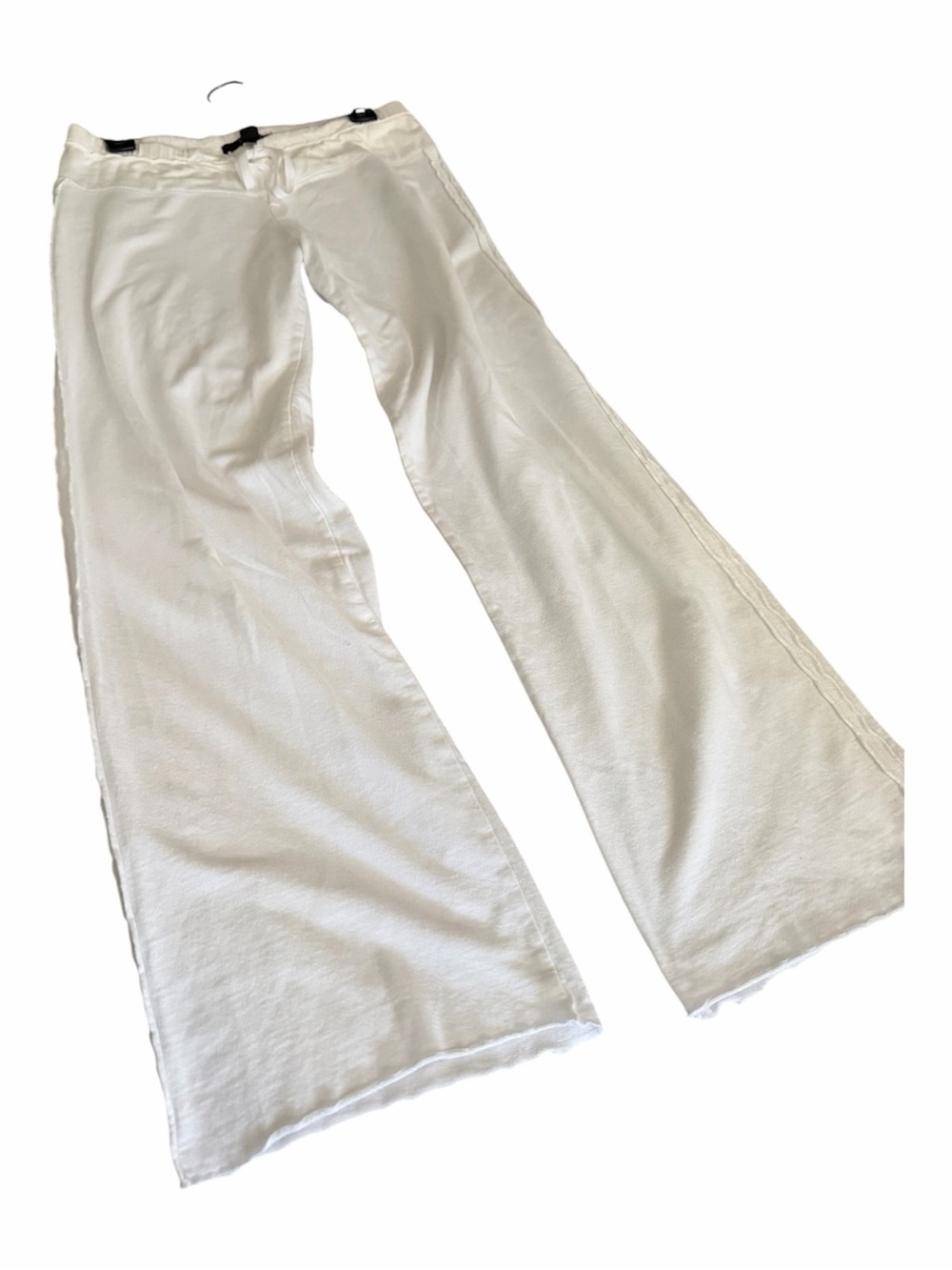 Vintage 2006 Victoria's Secret White Modal Lounge Pants Y2K Coquette S